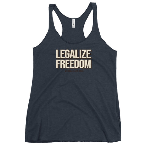 Legalize Freedom Women's Tank Top - Mainstream Freedom