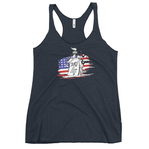 July 4th Women's Tank Top - Mainstream Freedom