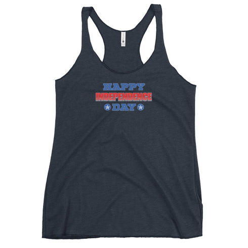 Happy Independence Day Women's Tank Top - Mainstream Freedom
