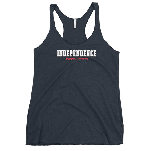 Independence Est. 1776 Women's Tank Top - Mainstream Freedom