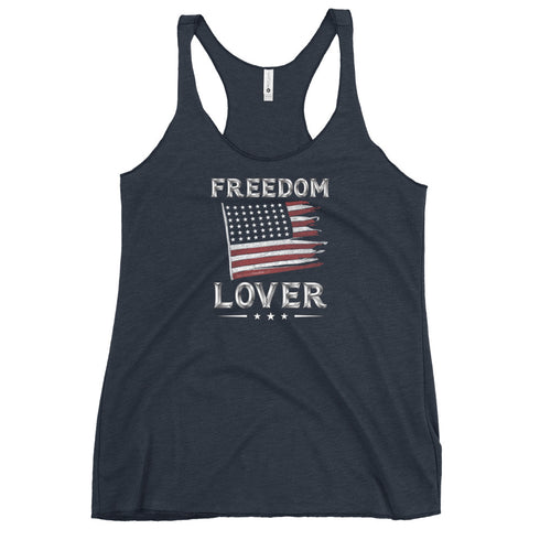 Freedom Lover Women's Tank Top - Mainstream Freedom
