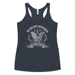 We Are Not Descended from Fearful Men Women's Tank Top - Mainstream Freedom