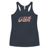 USA Grunge Women's Tank Top - Mainstream Freedom