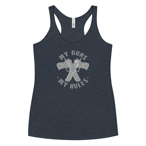 My Guns My Rules Women's Tank Top - Mainstream Freedom