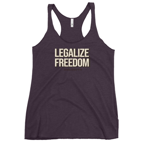 Legalize Freedom Women's Tank Top - Mainstream Freedom