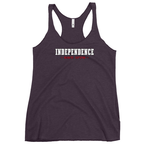 Independence Est. 1776 Women's Tank Top - Mainstream Freedom