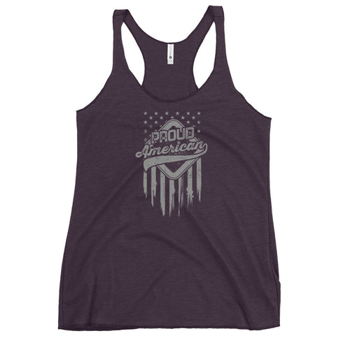 Proud American Women's Tank Top - Mainstream Freedom