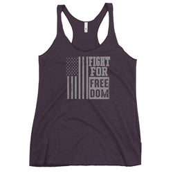 Fight For Freedom Women's Tank Top - Mainstream Freedom