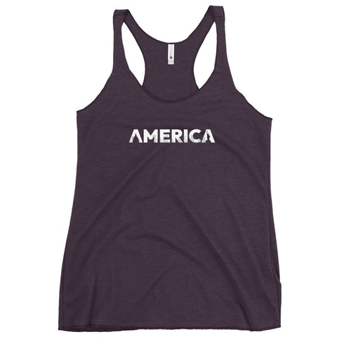America Women's Tank Top - Mainstream Freedom