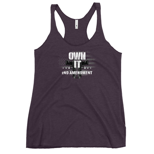 Own It 2nd Amendment Women's Tank Top - Mainstream Freedom