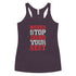 Never Stop Doing Your Best Women's Tank Top - Mainstream Freedom
