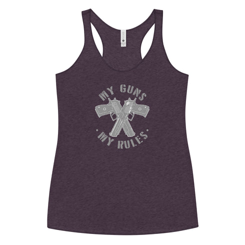 My Guns My Rules Women's Tank Top - Mainstream Freedom