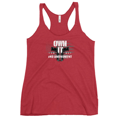 Own It 2nd Amendment Women's Tank Top - Mainstream Freedom