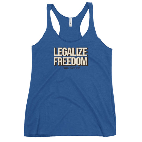 Legalize Freedom Women's Tank Top - Mainstream Freedom