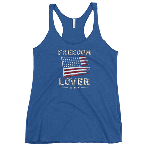 Freedom Lover Women's Tank Top - Mainstream Freedom