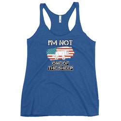 I'm Not One Of The Sheep Women's Tank Top - Mainstream Freedom