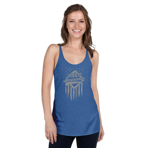 Proud American Women's Tank Top - Mainstream Freedom