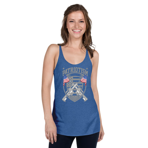 Patriotism Women's Tank Top - Mainstream Freedom