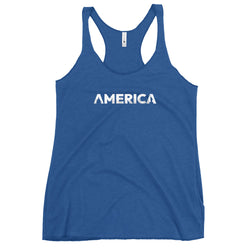 America Women's Tank Top - Mainstream Freedom