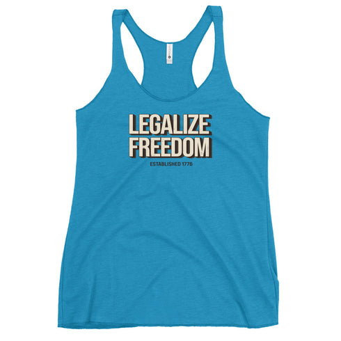Legalize Freedom Women's Tank Top - Mainstream Freedom