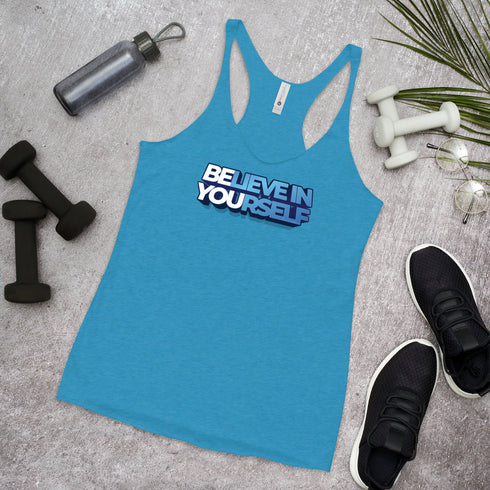 Believe In Yourself Women's Tank Top - Mainstream Freedom