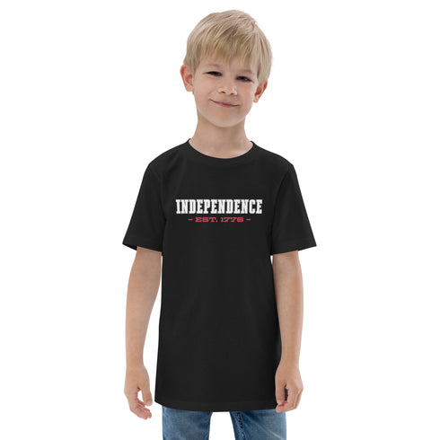 Independence Est. 1776 Youth jersey t-shirt - Mainstream Freedom
