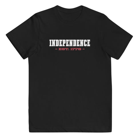 Independence Est. 1776 Youth jersey t-shirt - Mainstream Freedom