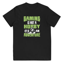 Gaming Is Not A Hobby It's An Adventure Youth jersey t-shirt - Mainstream Freedom