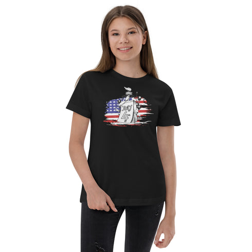 July 4th Youth jersey t-shirt - Mainstream Freedom