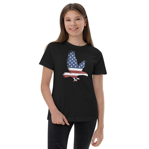 American Eagle Youth jersey t-shirt - Mainstream Freedom