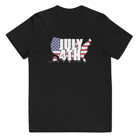 July 4th Youth jersey t-shirt - Mainstream Freedom