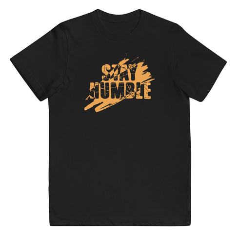Stay Humble Motivational Youth jersey t-shirt - Mainstream Freedom
