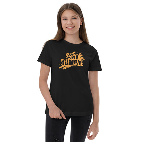 Stay Humble Motivational Youth jersey t-shirt - Mainstream Freedom