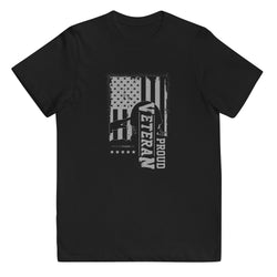 Proud Veteran Youth jersey t-shirt - Mainstream Freedom