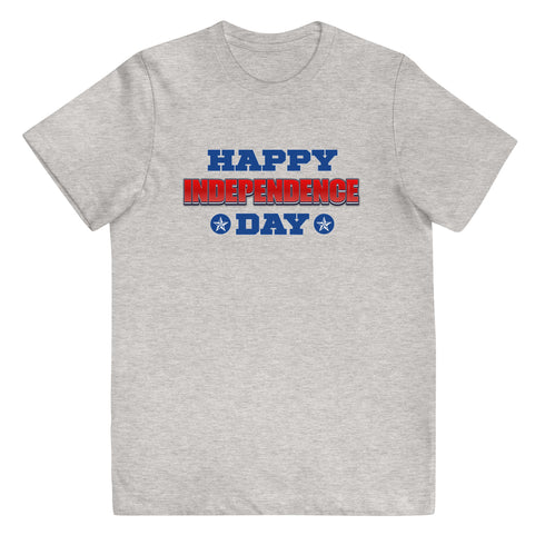 Happy Independence Day Youth jersey t-shirt - Mainstream Freedom
