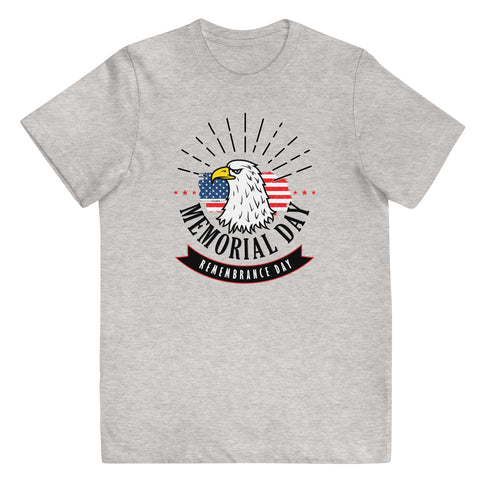 Memorial Day Youth jersey t-shirt - Mainstream Freedom