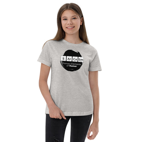 Primary Elements for Humor - Sarcasm Youth jersey t-shirt - Mainstream Freedom