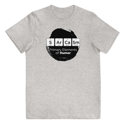 Primary Elements for Humor - Sarcasm Youth jersey t-shirt - Mainstream Freedom