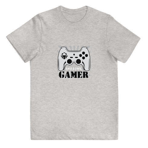 Awesome Gamer Youth jersey t-shirt - Mainstream Freedom