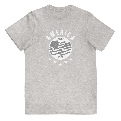 America Since 1776 Youth jersey t-shirt - Mainstream Freedom