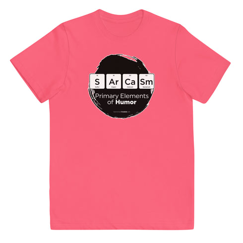 Primary Elements for Humor - Sarcasm Youth jersey t-shirt - Mainstream Freedom
