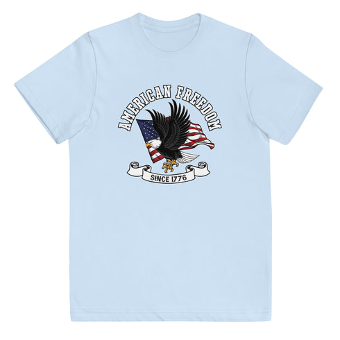 American Freedom Since 1776 Youth jersey t-shirt - Mainstream Freedom