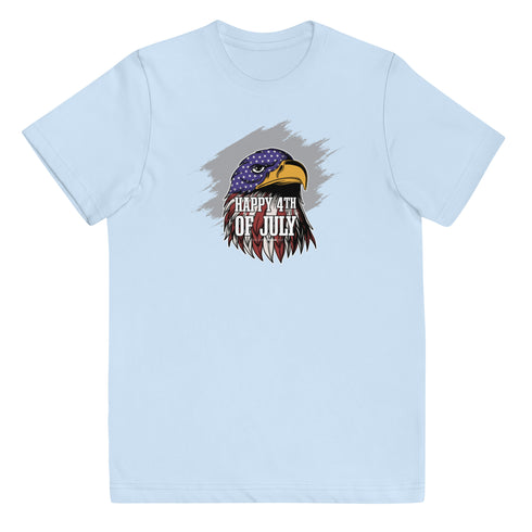 Happy 4th of July Youth jersey t-shirt - Mainstream Freedom