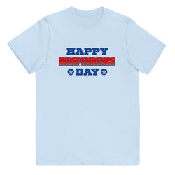 Happy Independence Day Youth jersey t-shirt - Mainstream Freedom