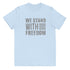 We Stand With Freedom Youth jersey t-shirt - Mainstream Freedom