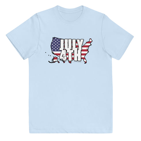 July 4th Youth jersey t-shirt - Mainstream Freedom