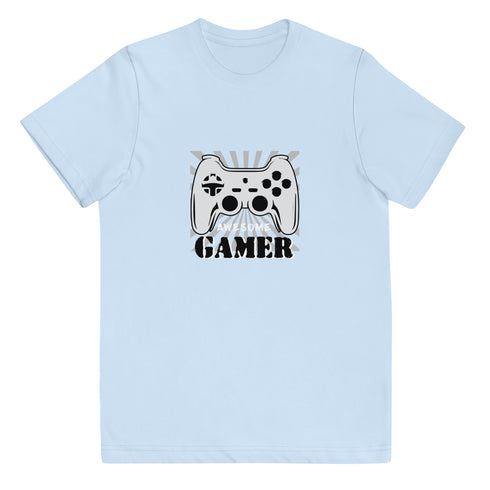 Awesome Gamer Youth jersey t-shirt - Mainstream Freedom