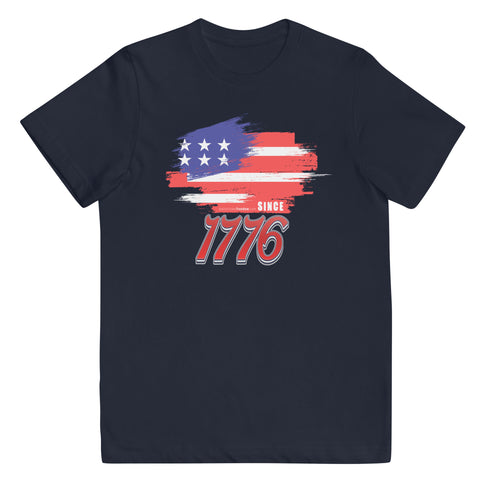 Since 1776 Youth jersey t-shirt - Mainstream Freedom