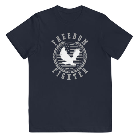 Freedom Fighter Youth jersey t-shirt - Mainstream Freedom