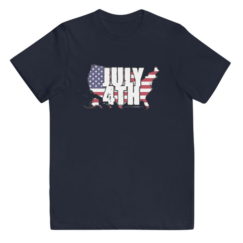 July 4th Youth jersey t-shirt - Mainstream Freedom